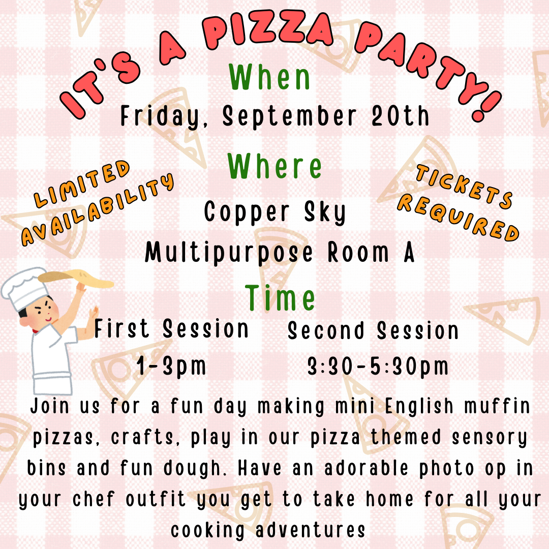 Pizza Party Admission (1 child ticket includes free adult)